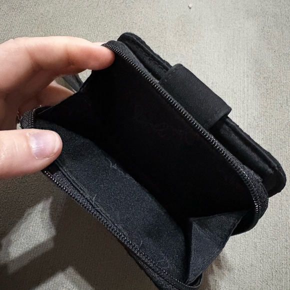 Vera Bradley Black Quilted Wallet - Picture 5 of 5